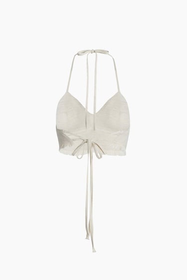  İKİKIZ Üçgen Büstiyer Kadın Naturel