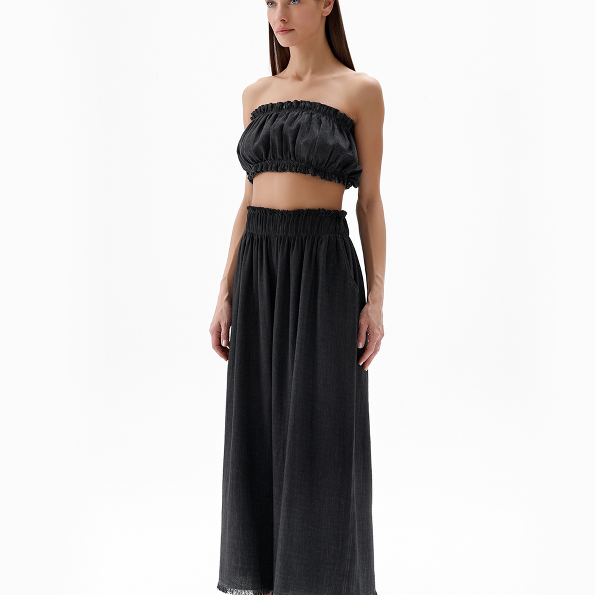 İKİKIZ Mini Büstiyer Kadın Siyah