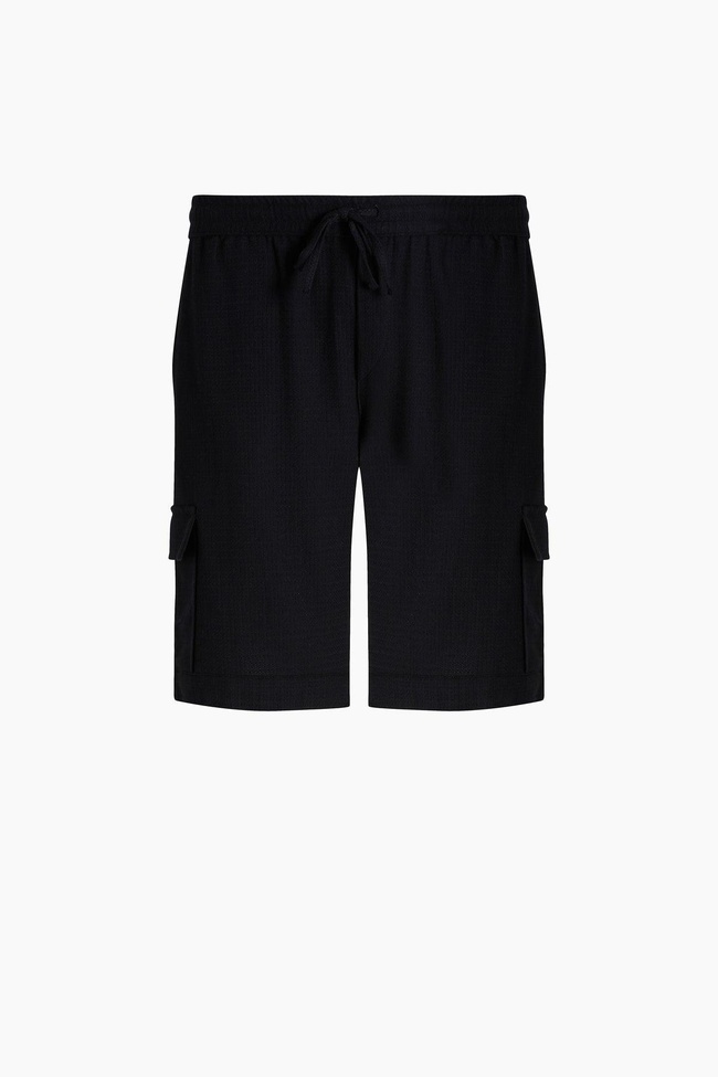  İKİKIZ Şort Erkek Siyah