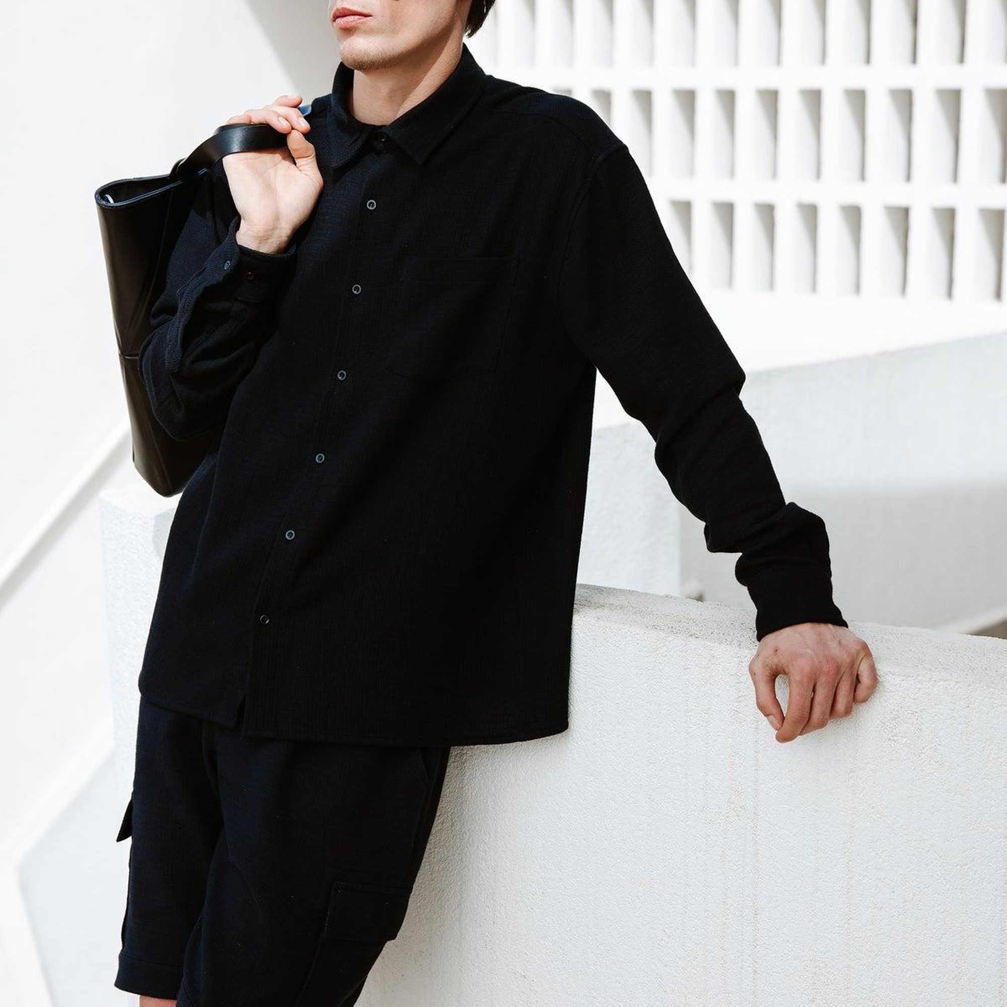 İKİKIZ Şort Erkek Siyah