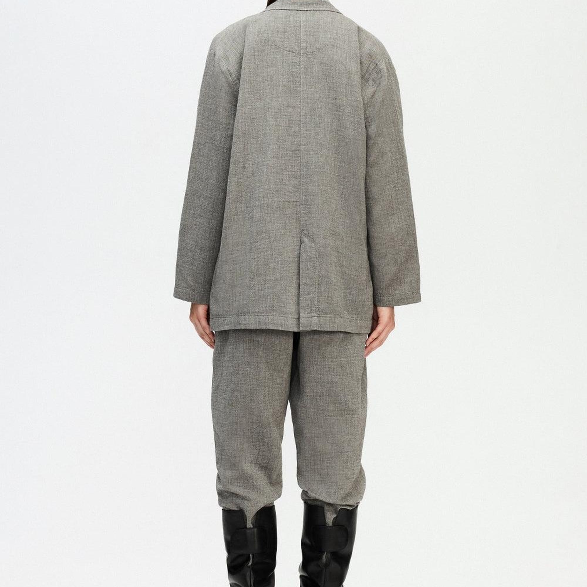 İKİKIZ Oversize Ceket Kadın Gri