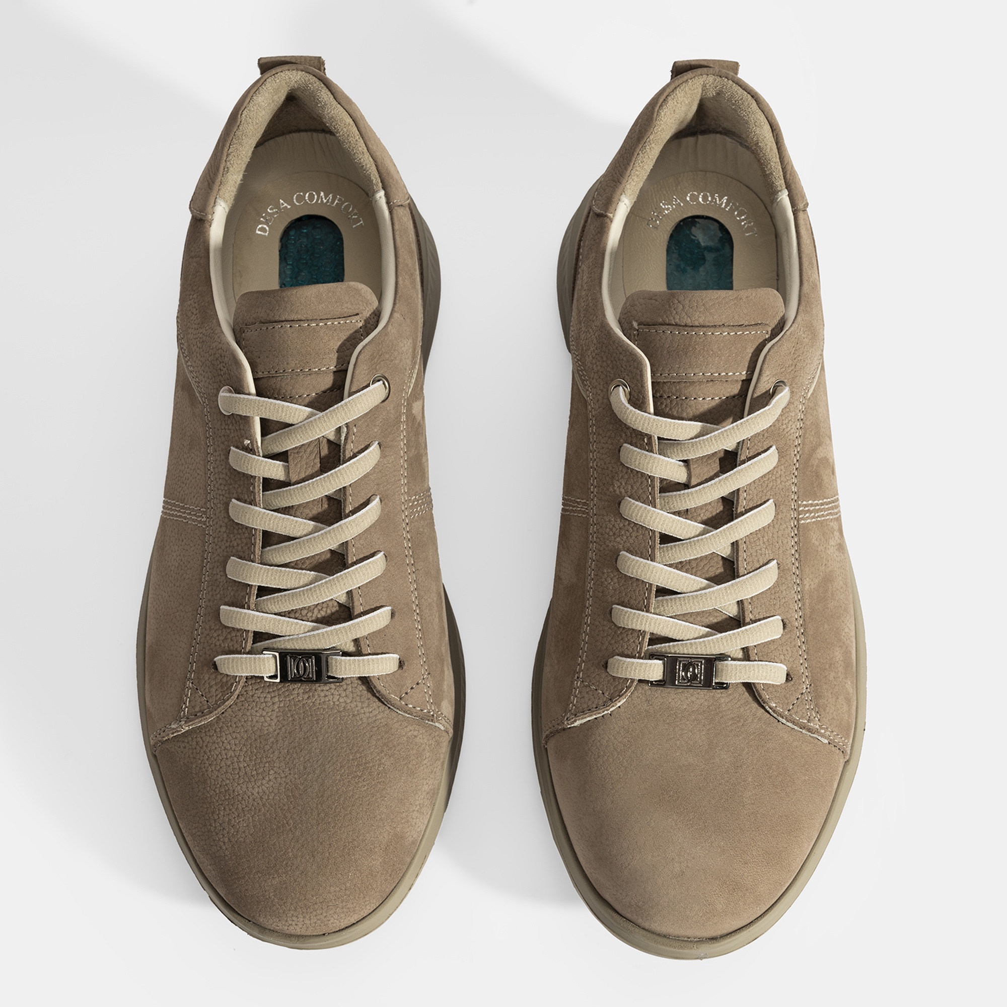 Erkek Kahve Bağcıklı DesaComfort Günlük Ayakkabı