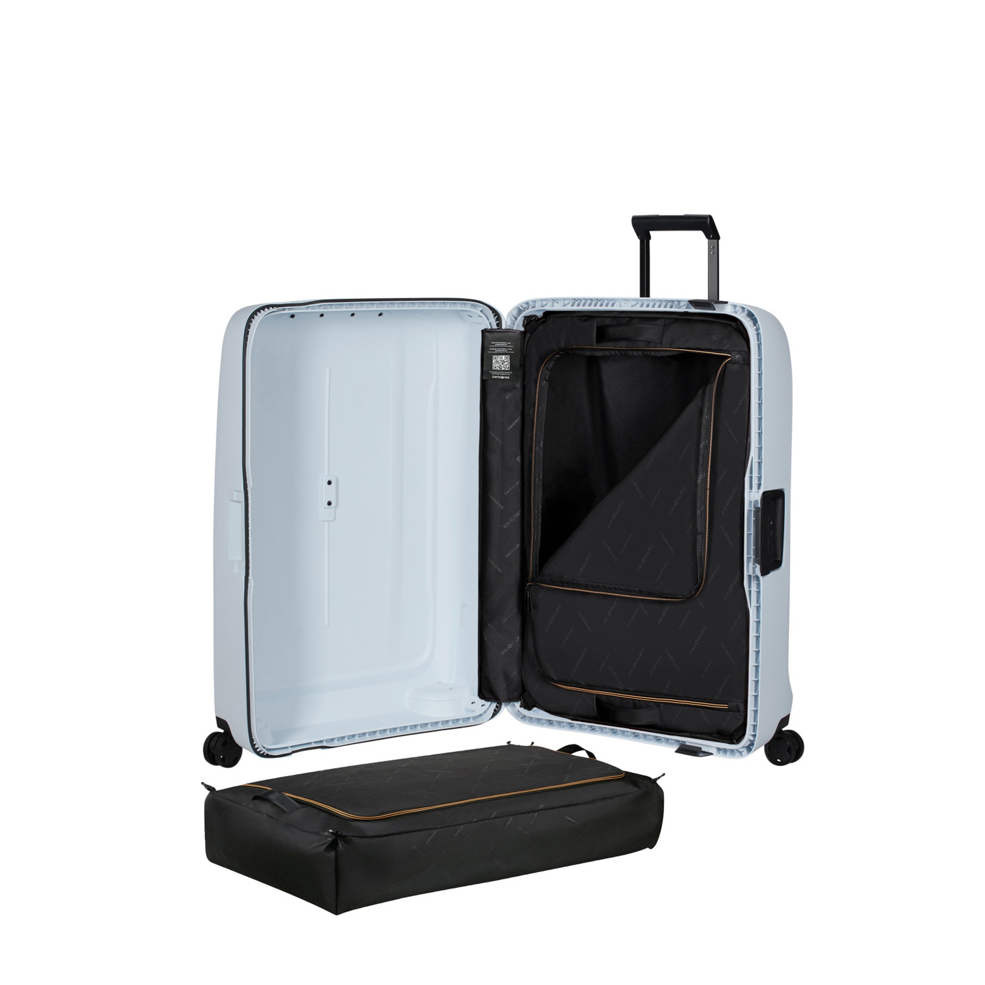 Samsonite Mavi Essens Spinner 81/30 Büyük Boy Valiz