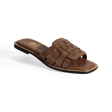  Kadın Taba Deri Terlik