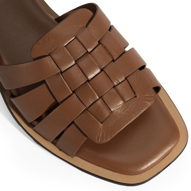  Kadın Taba Deri Terlik