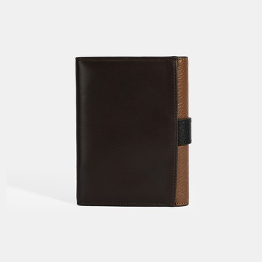  Kadın Kahve / Siyah Deri Cüzdan