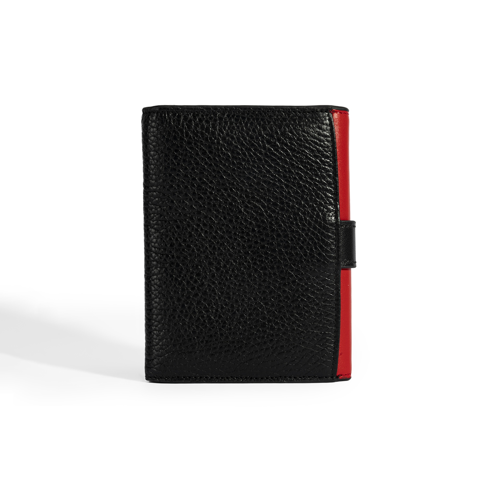 Kadın Kırmızı / Siyah Deri Cüzdan