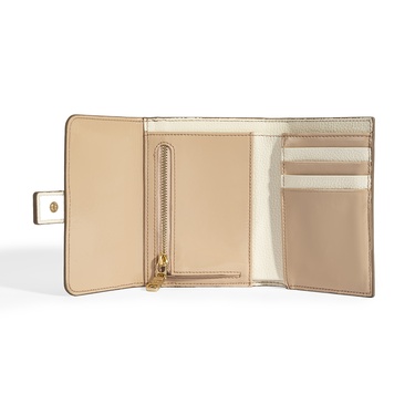  Kadın Mavi / Bej Deri Cüzdan