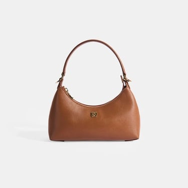  Kadın Taba Omuz Askılı Mini Deri El Çantası