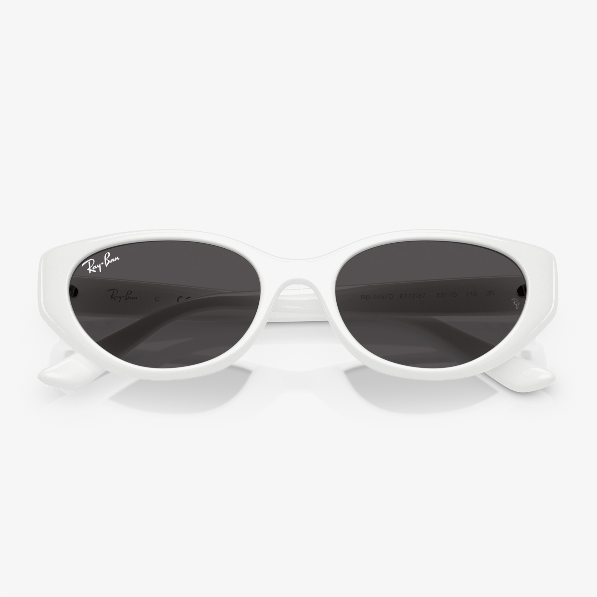 Ray-Ban RB4457D Unisex Beyaz Güneş Gözlüğü