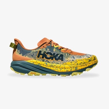 Hoka Speedgoat 6 Erkek Turuncu Arazi Koşu Ayakkabısı