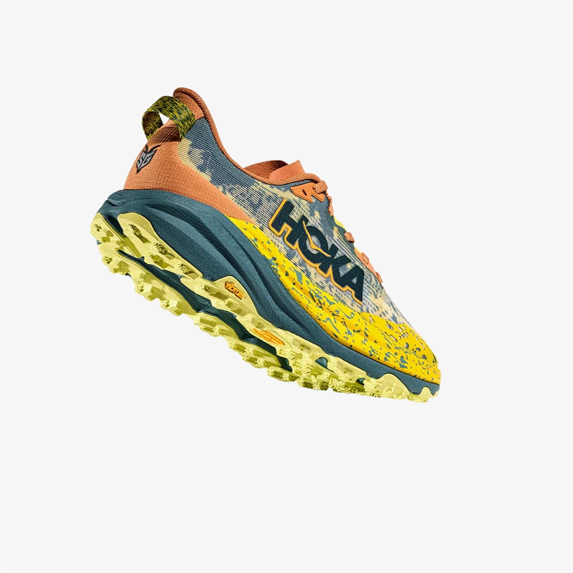 Hoka Speedgoat 6 Erkek Turuncu Arazi Koşu Ayakkabısı