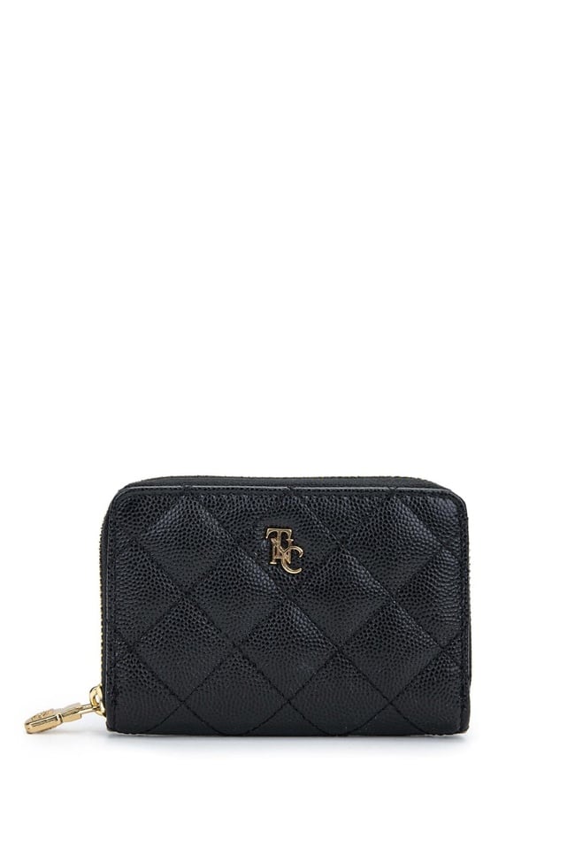  Tamer Tanca Unisex Hakiki Deri Siyah Havyar Cüzdan Cuzdan