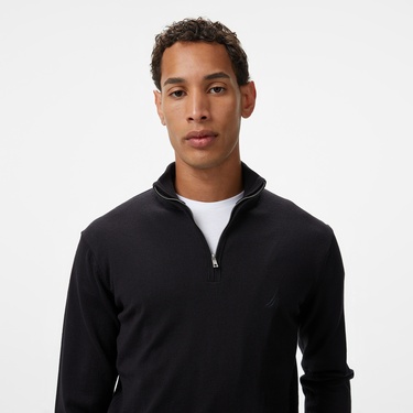  Nautica Erkek Siyah Triko