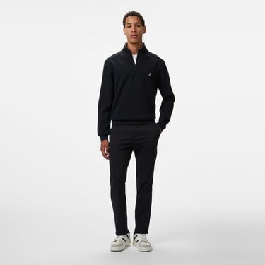  Nautica Erkek Siyah Regular Fit Sweatshirt