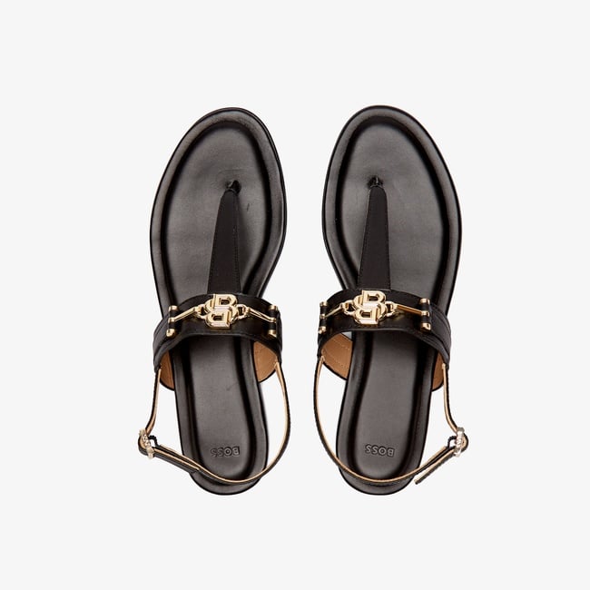  Boss Emberlyn Kadın Siyah Sandalet