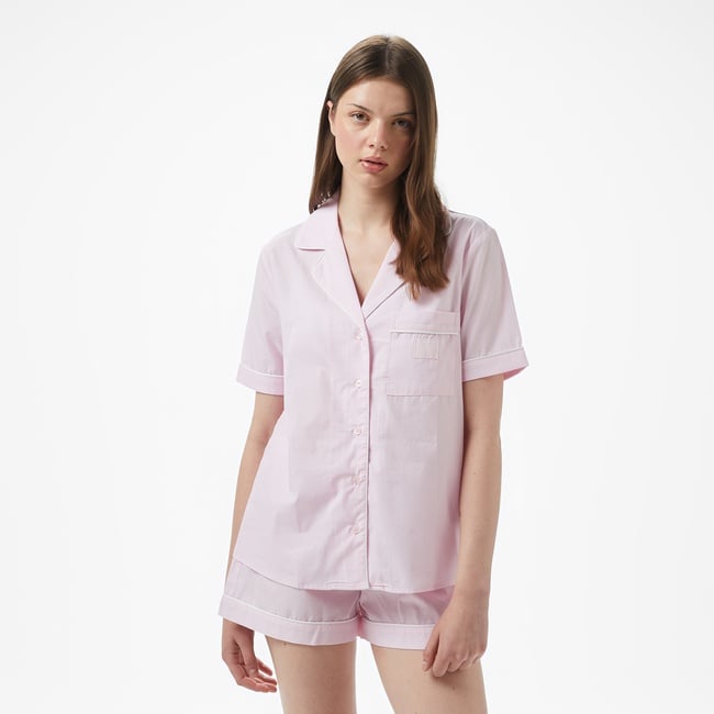  Guess Marta Pj Set  Kadın Pembe Pijama Seti