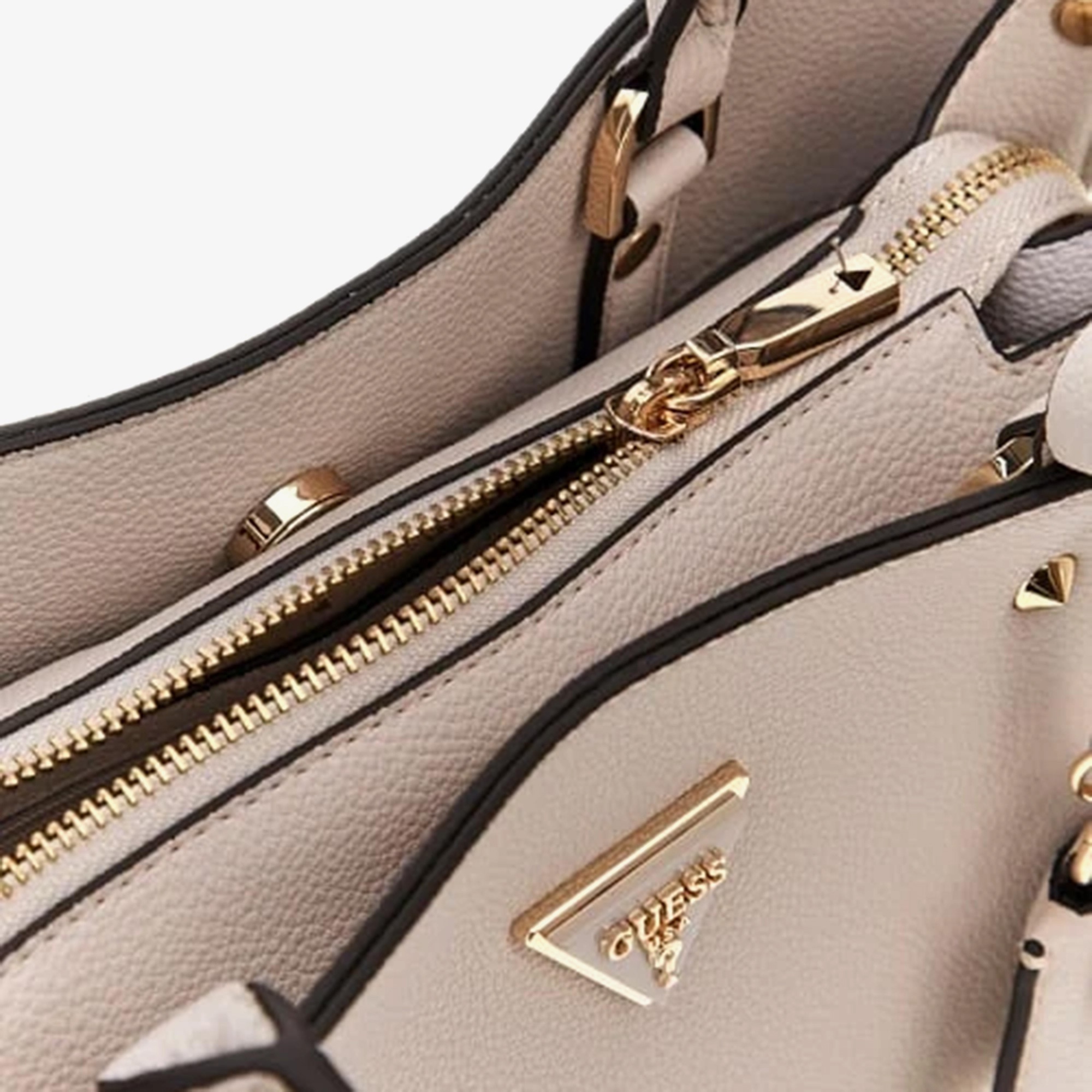 Guess Emiliya Girlfriend S  Kadın Krem Omuz Çantası