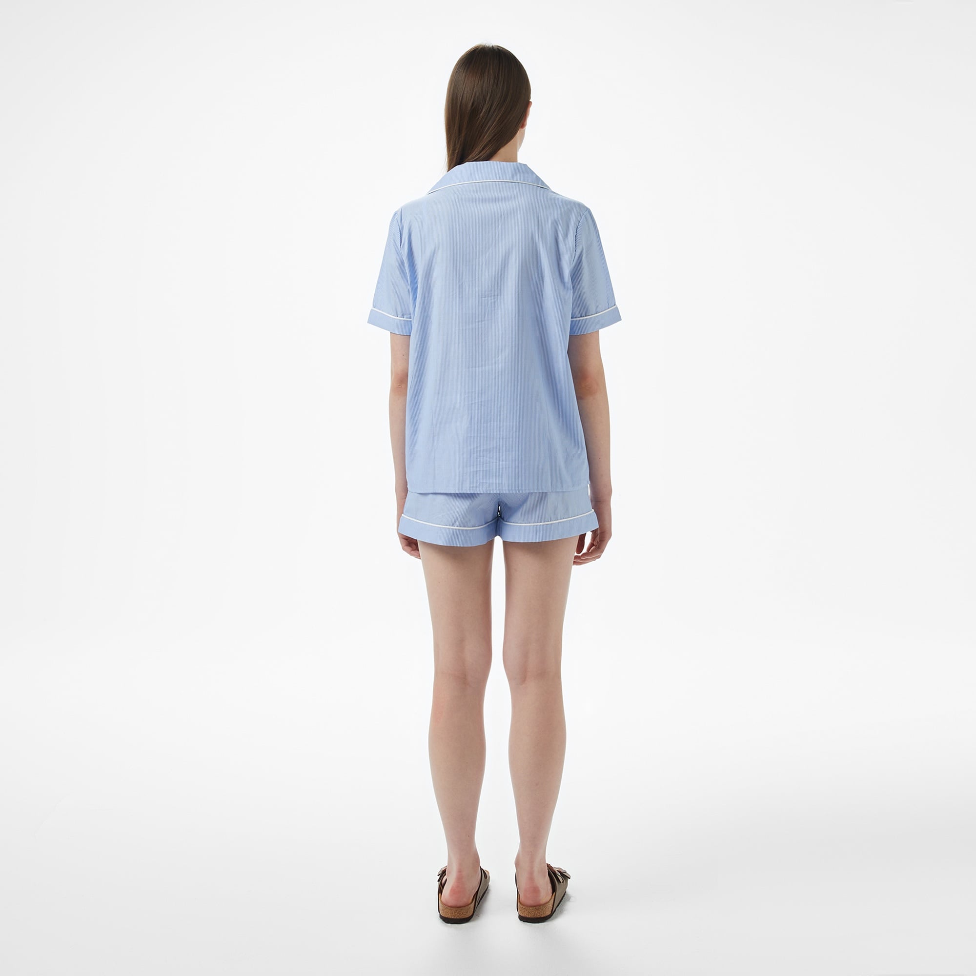 Guess Marta Pj Set  Kadın Mavi Pijama Seti