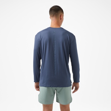  Under Armour Run 96 Erkek Lacivert Sweatshirt