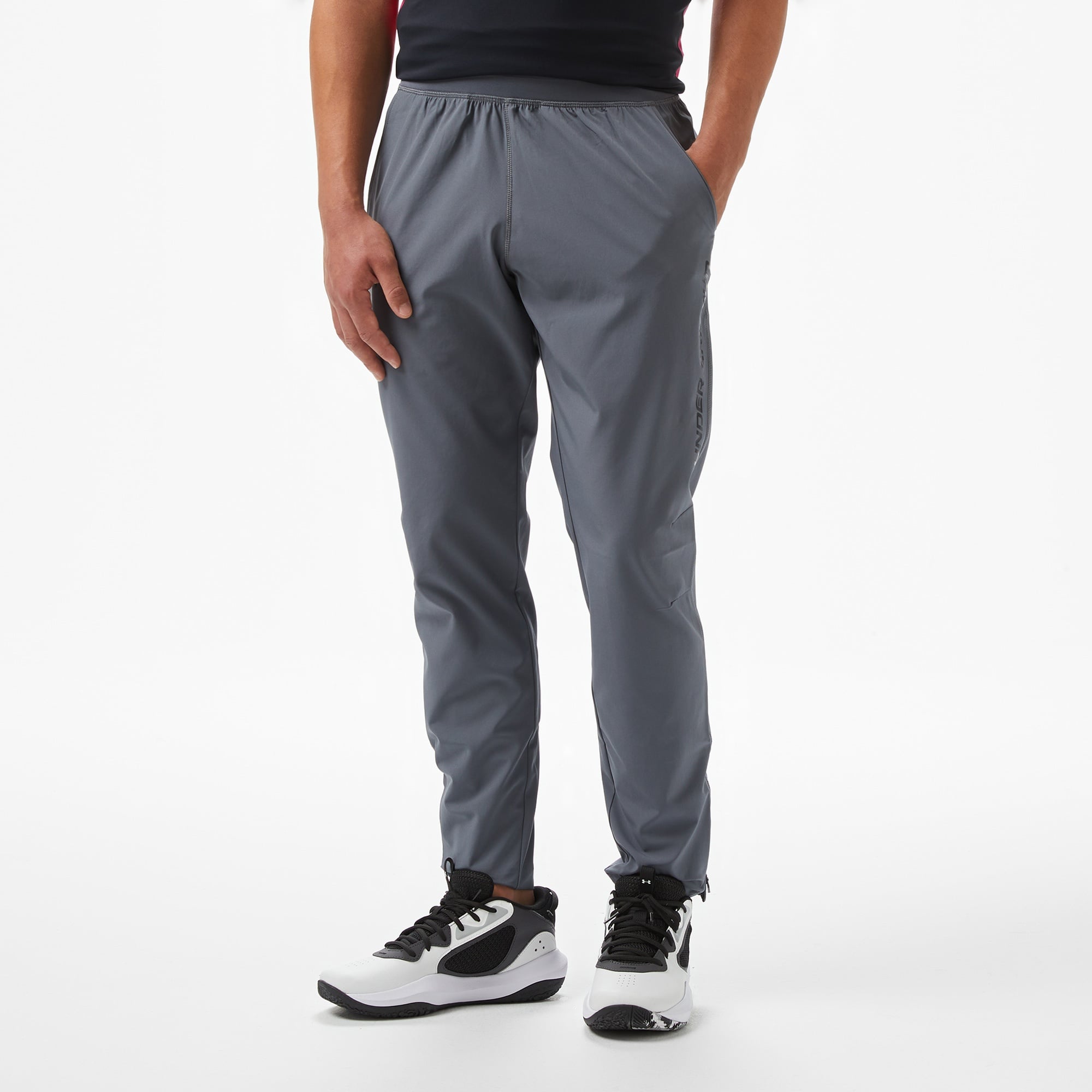 Under Armour Launch Erkek Gri Koşu Eşofman Altı