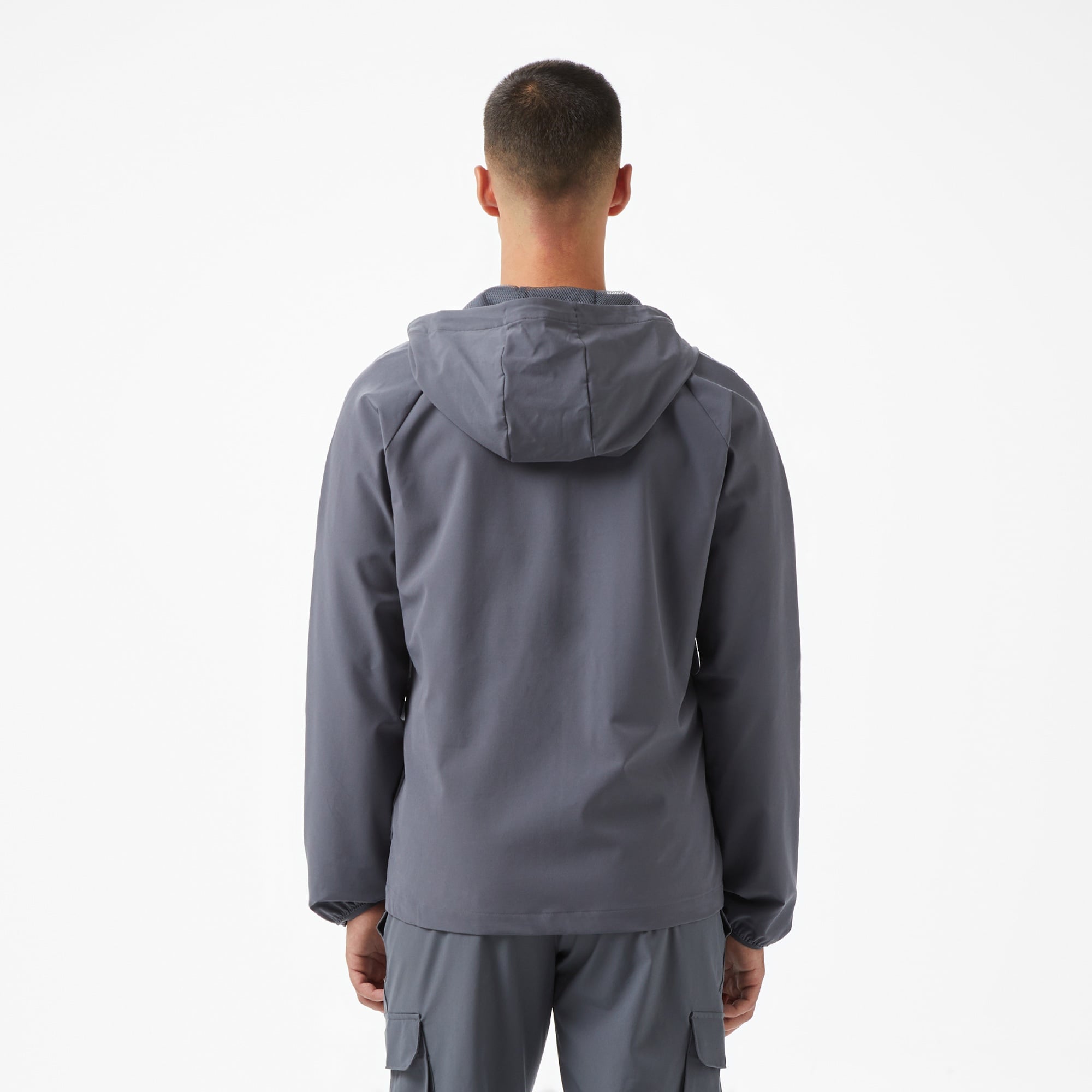 Under Armour Stretch Woven Erkek Gri Rüzgarlık