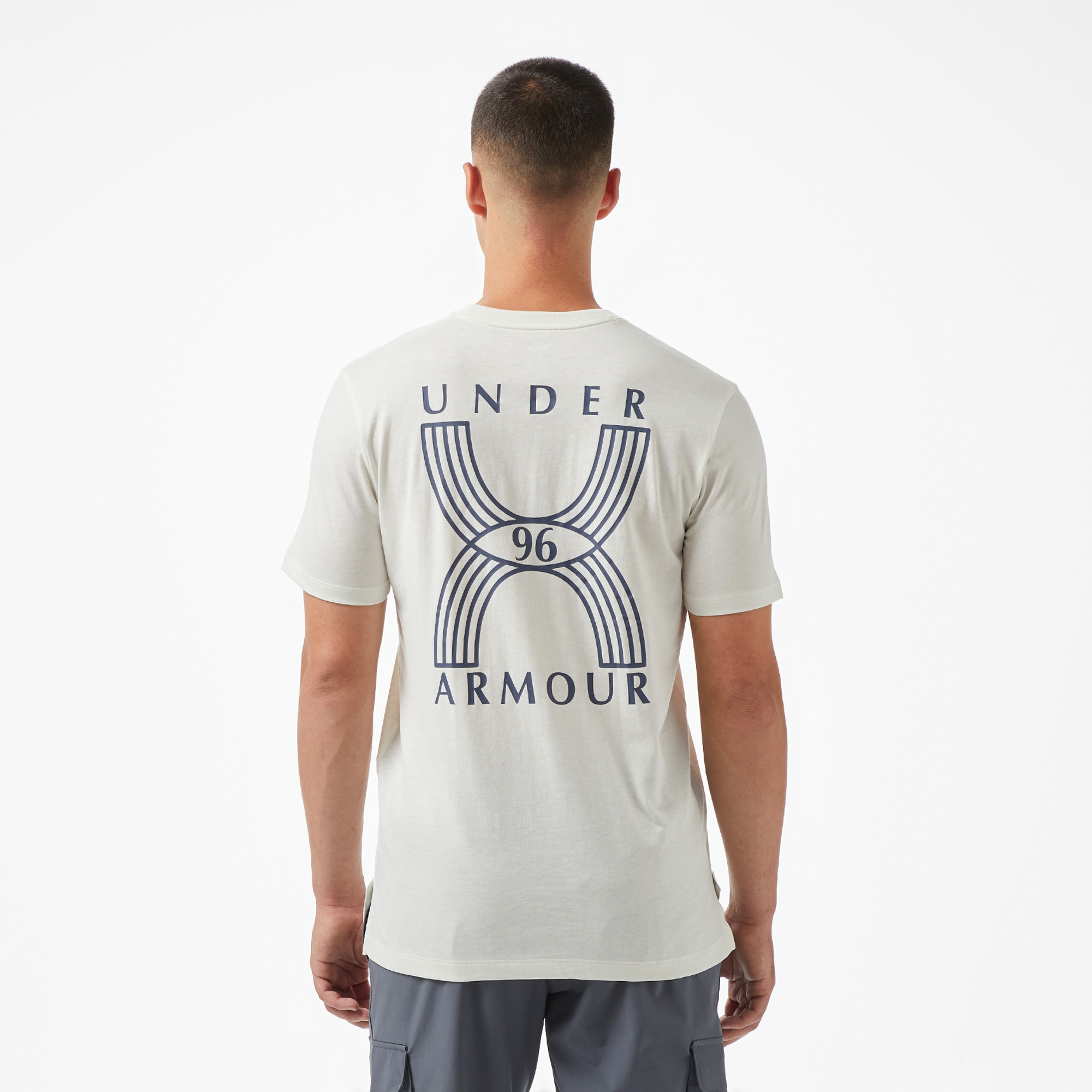 Under Armour Run 96 Beyaz Erkek T-Shirt