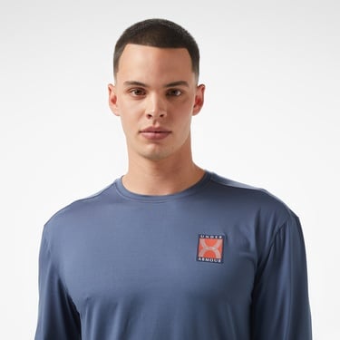  Under Armour Run 96 Erkek Lacivert Sweatshirt