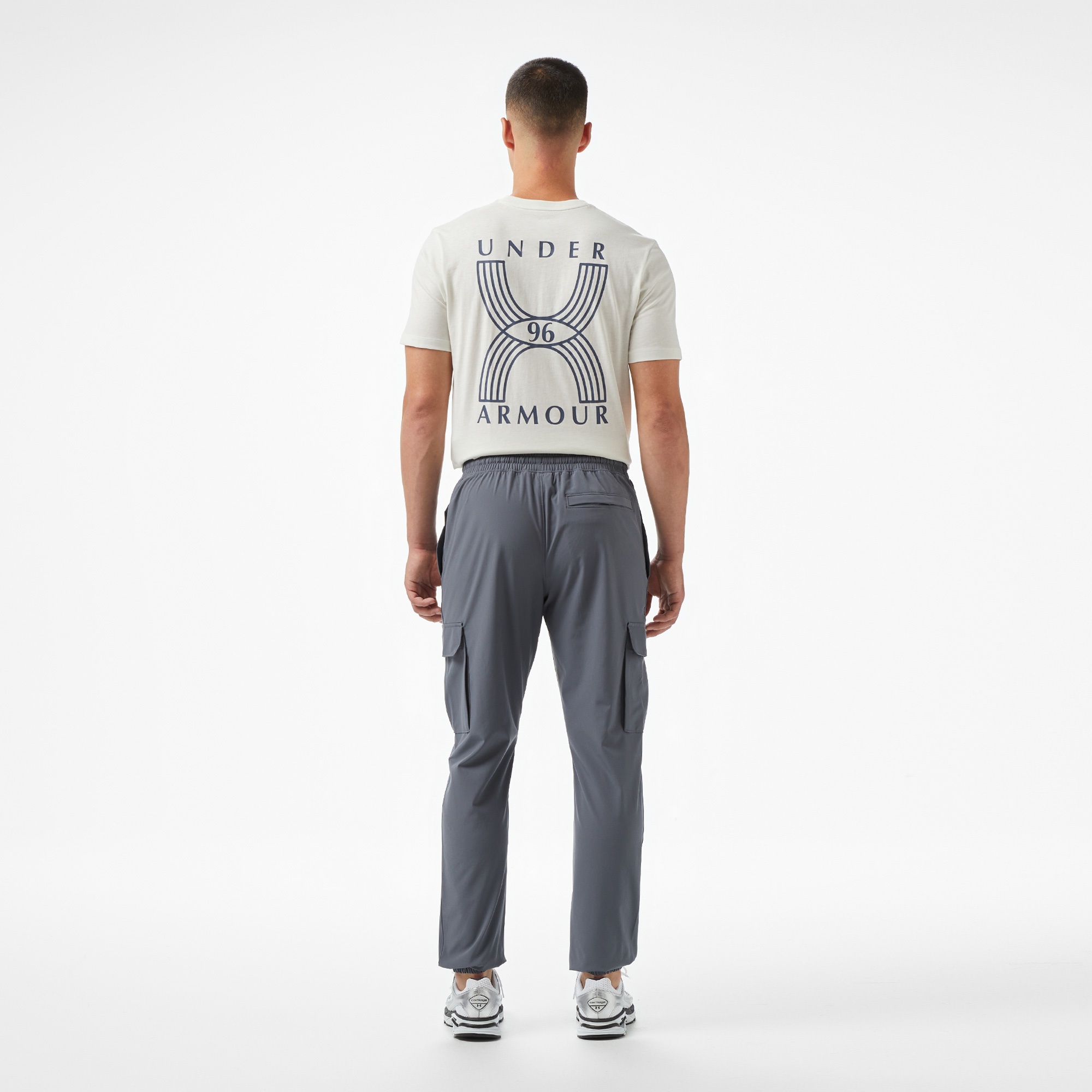 Under Armour Vibe Woven Cargo Erkek Gri Eşofman Altı