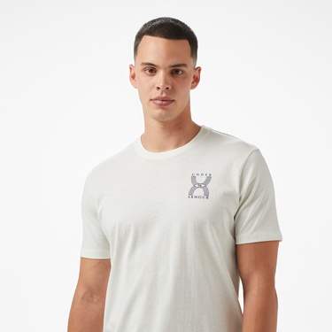  Under Armour Run 96 Beyaz Erkek T-Shirt