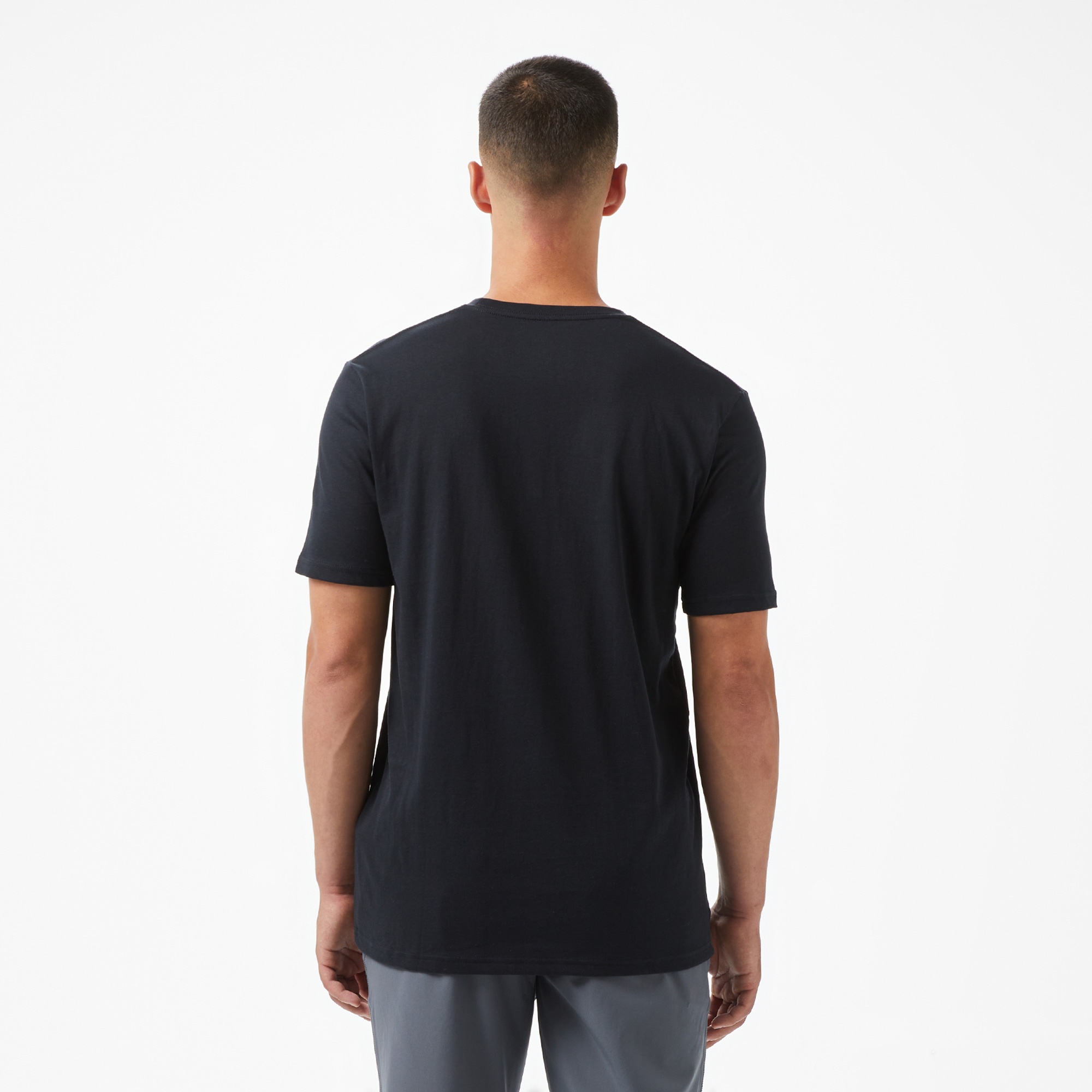 Under Armour 60/40S Hoops Ss Erkek Siyah Basketbol T-Shirt