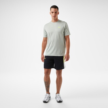  Under Armour Tech Vent Geotessa Ss Erkek Yeşil Antrenman T-Shirt