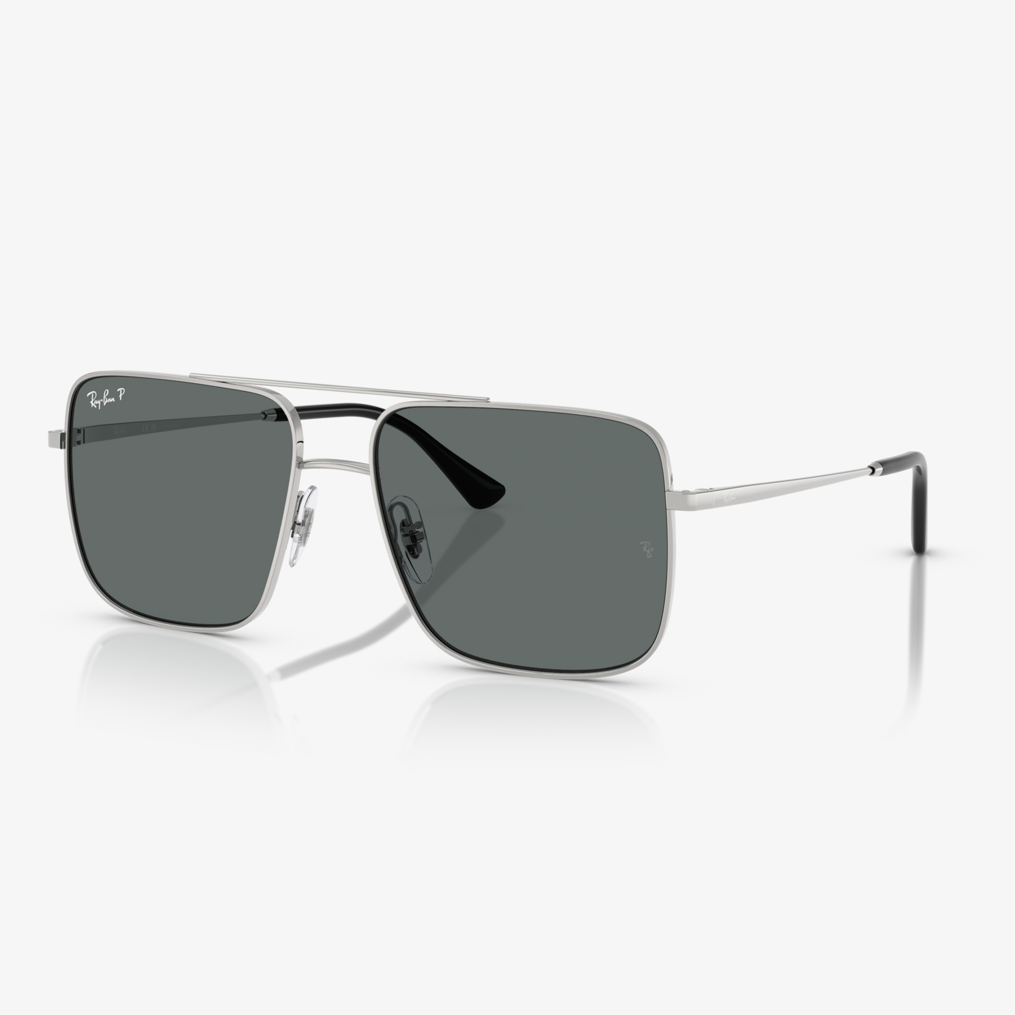 Ray-Ban RB3758 Unisex Gümüş Güneş Gözlüğü