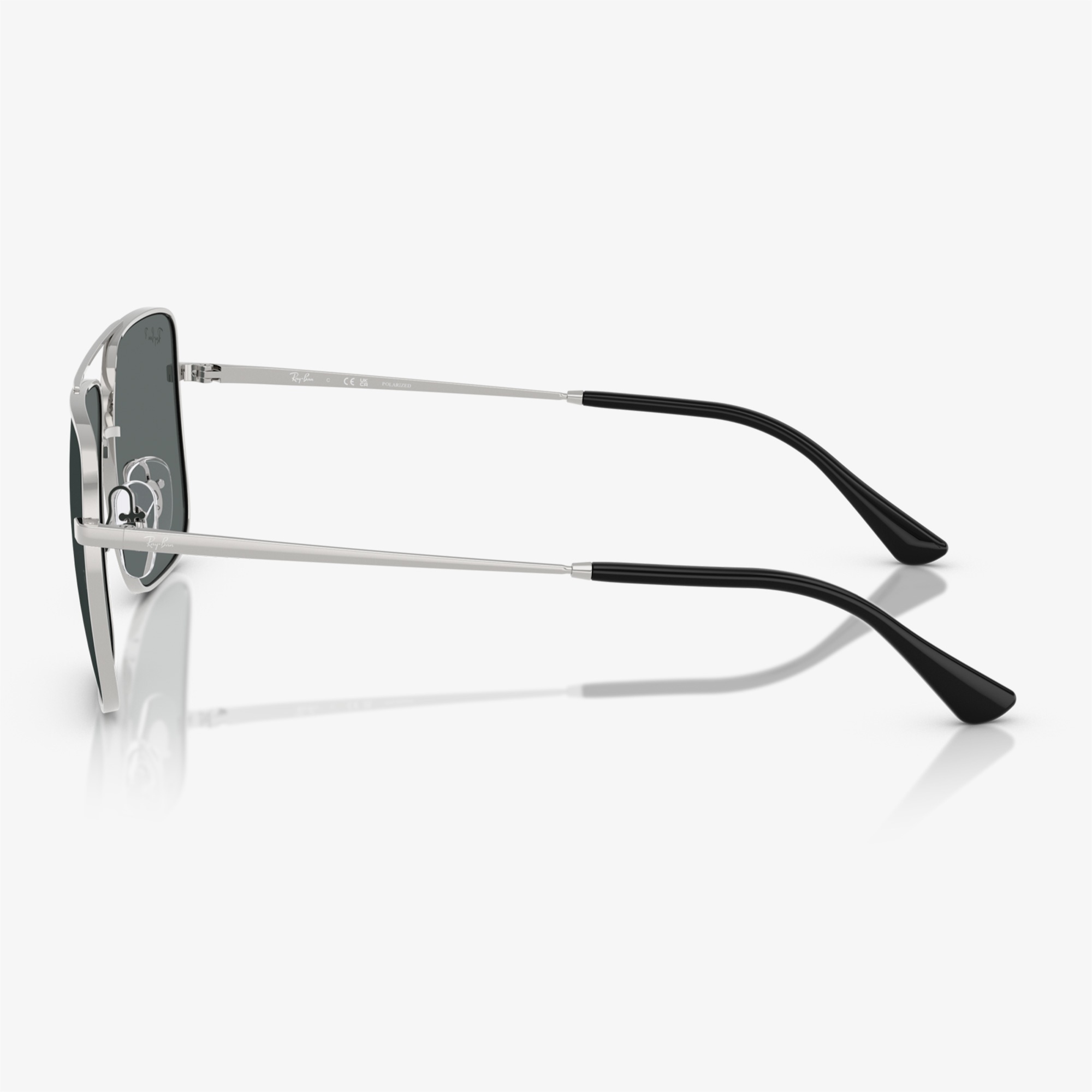 Ray-Ban RB3758 Unisex Gümüş Güneş Gözlüğü