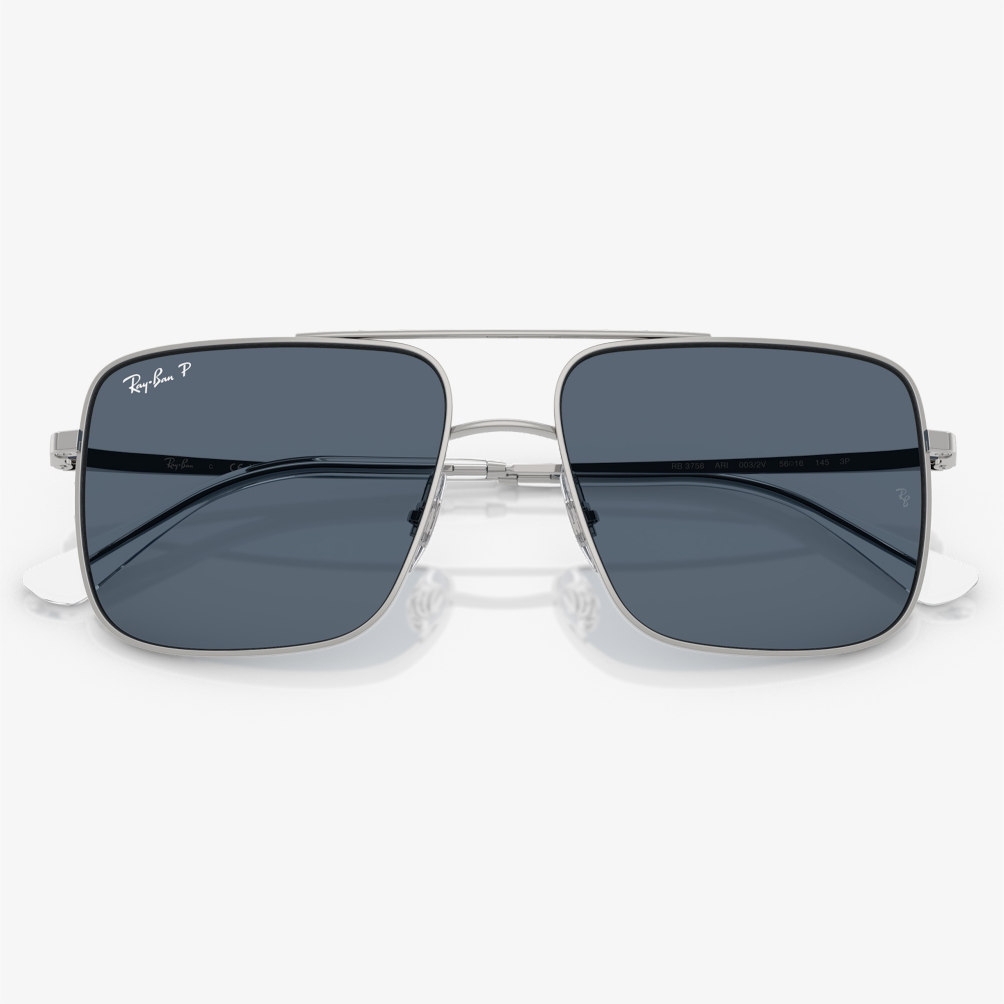 Ray-Ban RB3758 Unisex Gümüş Güneş Gözlüğü