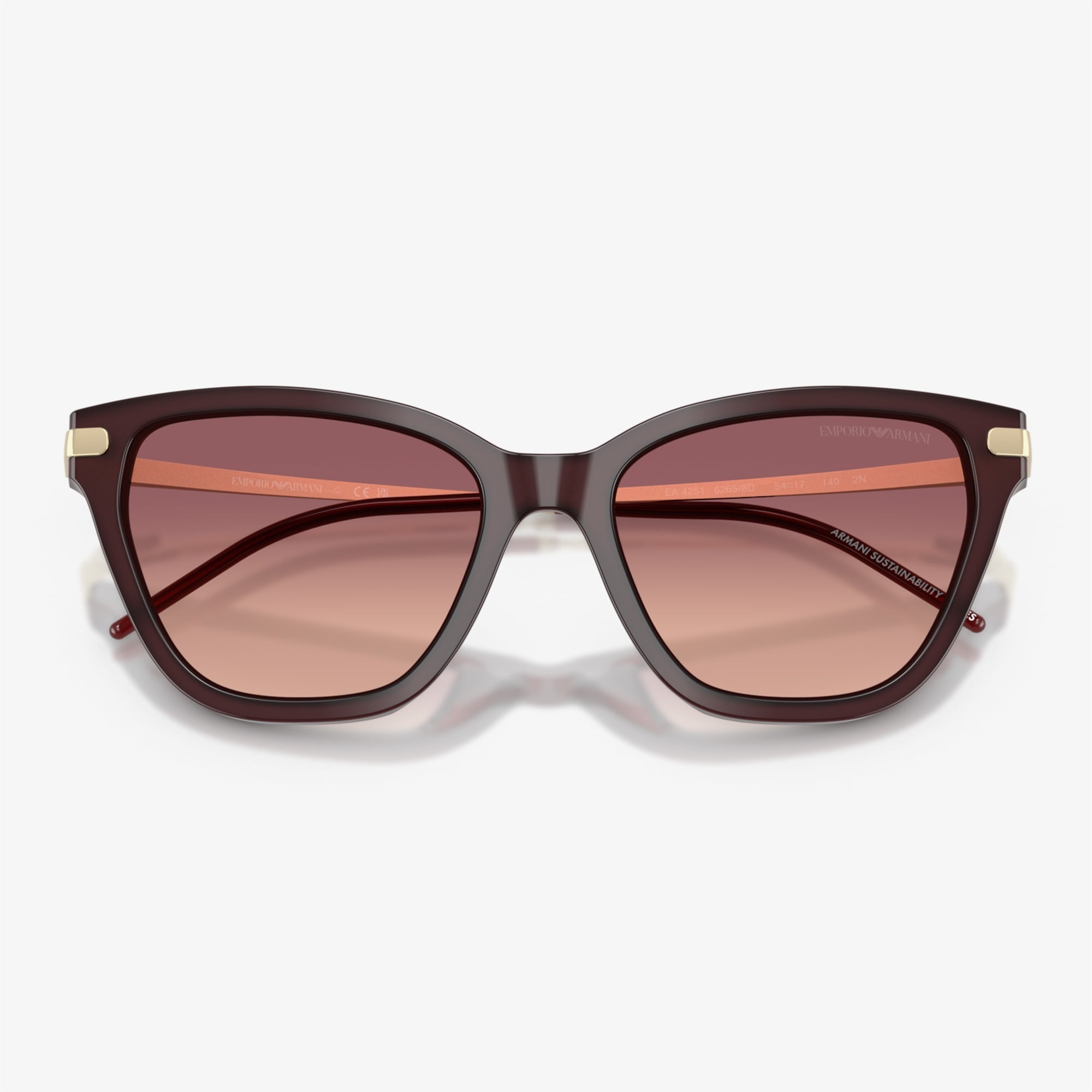 Emporio Armani EA4251 Kadın Bordo Güneş Gözlüğü