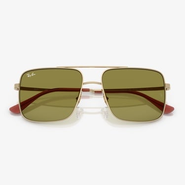  Ray-Ban RB3758 Unisex Altın Rengi Güneş Gözlüğü