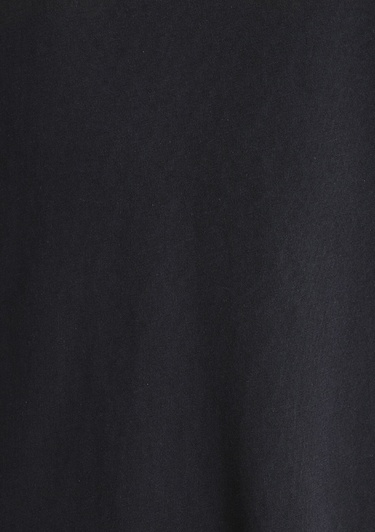  Mavi Mavi Logo Baskılı Siyah Tişört Regular Fit / Normal Kesim 1611193-900