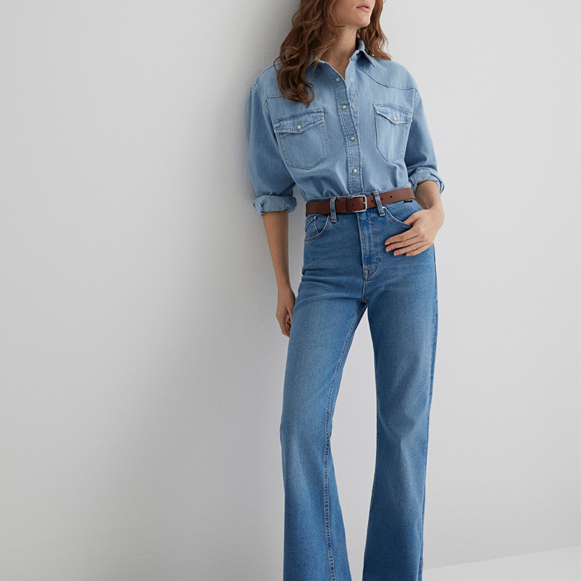 Mavi Los Angeles Gold Shape Indigo Mavisi Jean Pantolon 1010349-89225