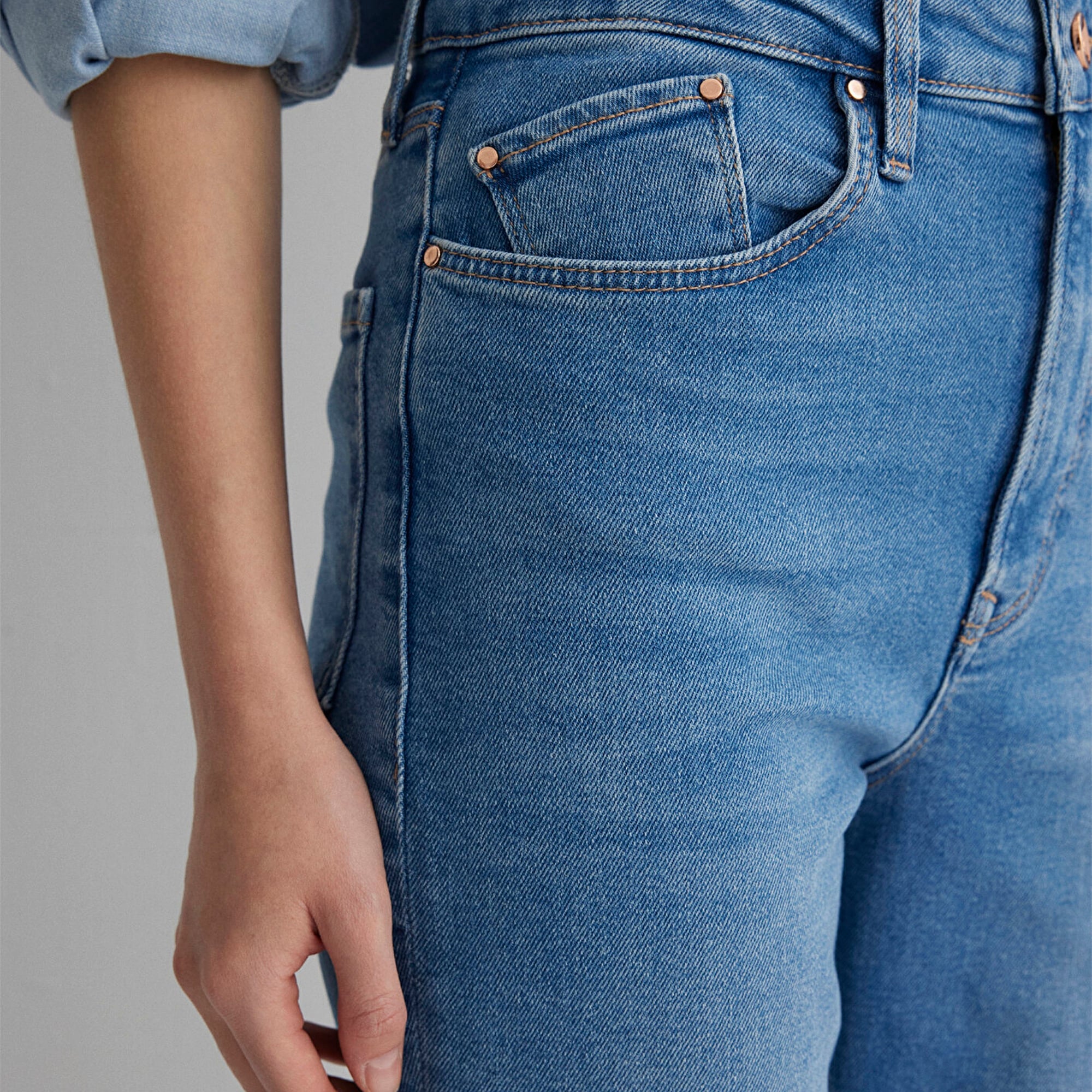 Mavi Los Angeles Gold Shape Indigo Mavisi Jean Pantolon 1010349-89225