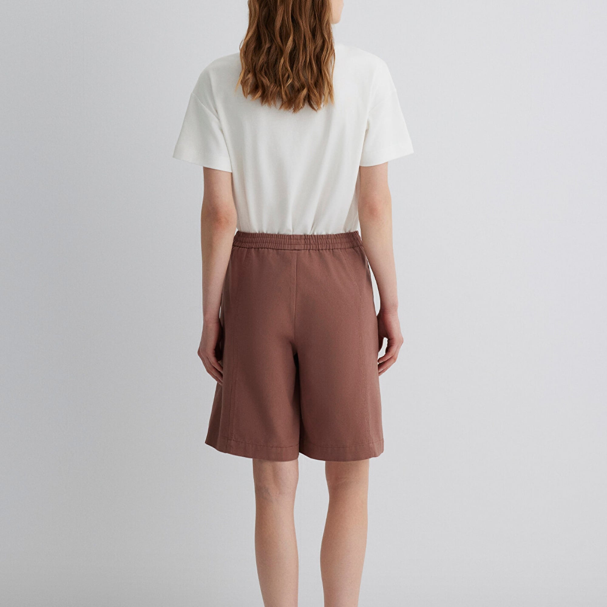 Mavi Kahverengi Bermuda Şort 1410200-70387