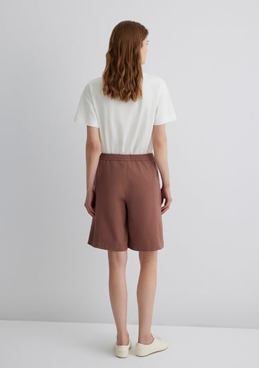  Mavi Kahverengi Bermuda Şort 1410200-70387