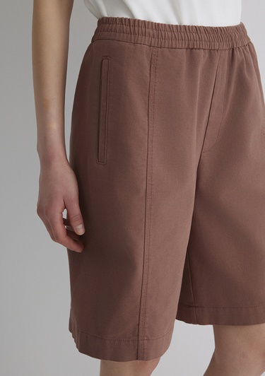  Mavi Kahverengi Bermuda Şort 1410200-70387