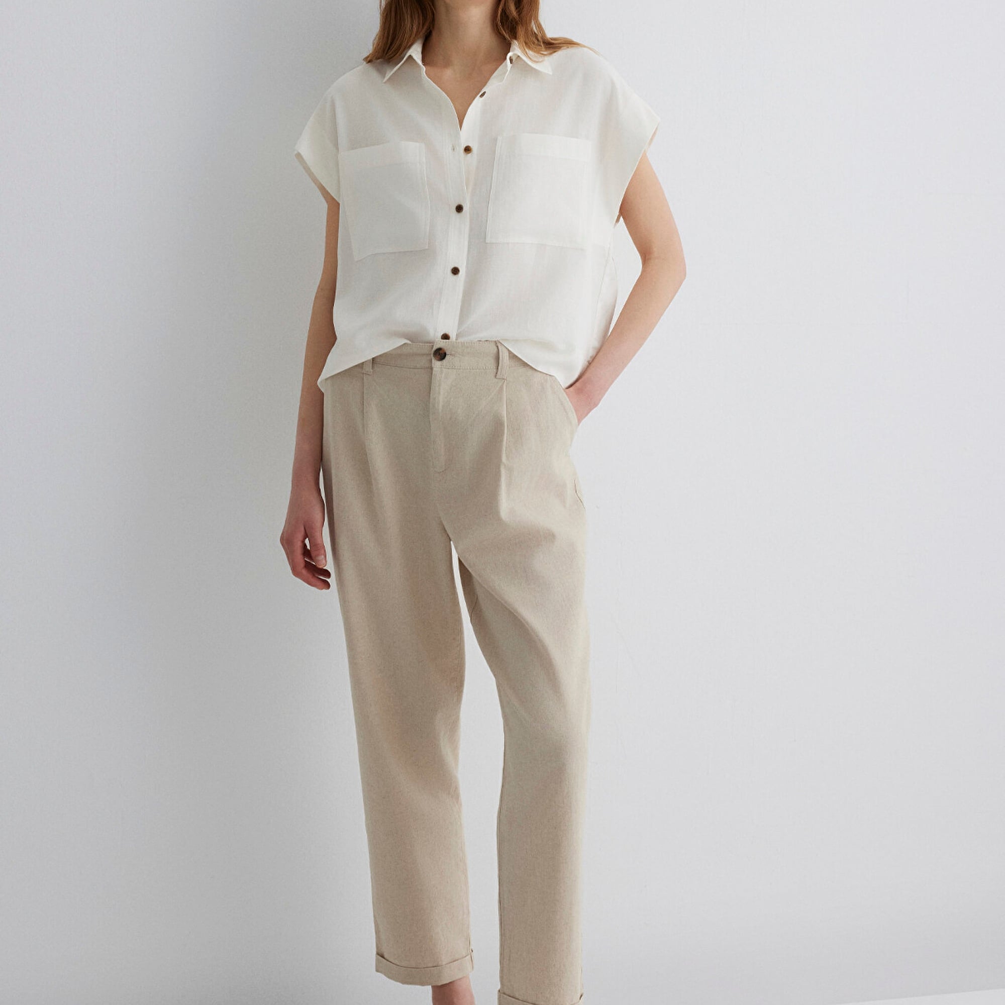 Mavi Bej Pantolon 1011000-70331