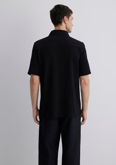  Mavi Siyah Gömlek Regular Fit / Normal Kesim 0211552-900