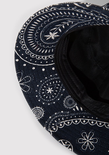  Mavi Baskılı Lacivert Bucket Şapka 1912974-70491