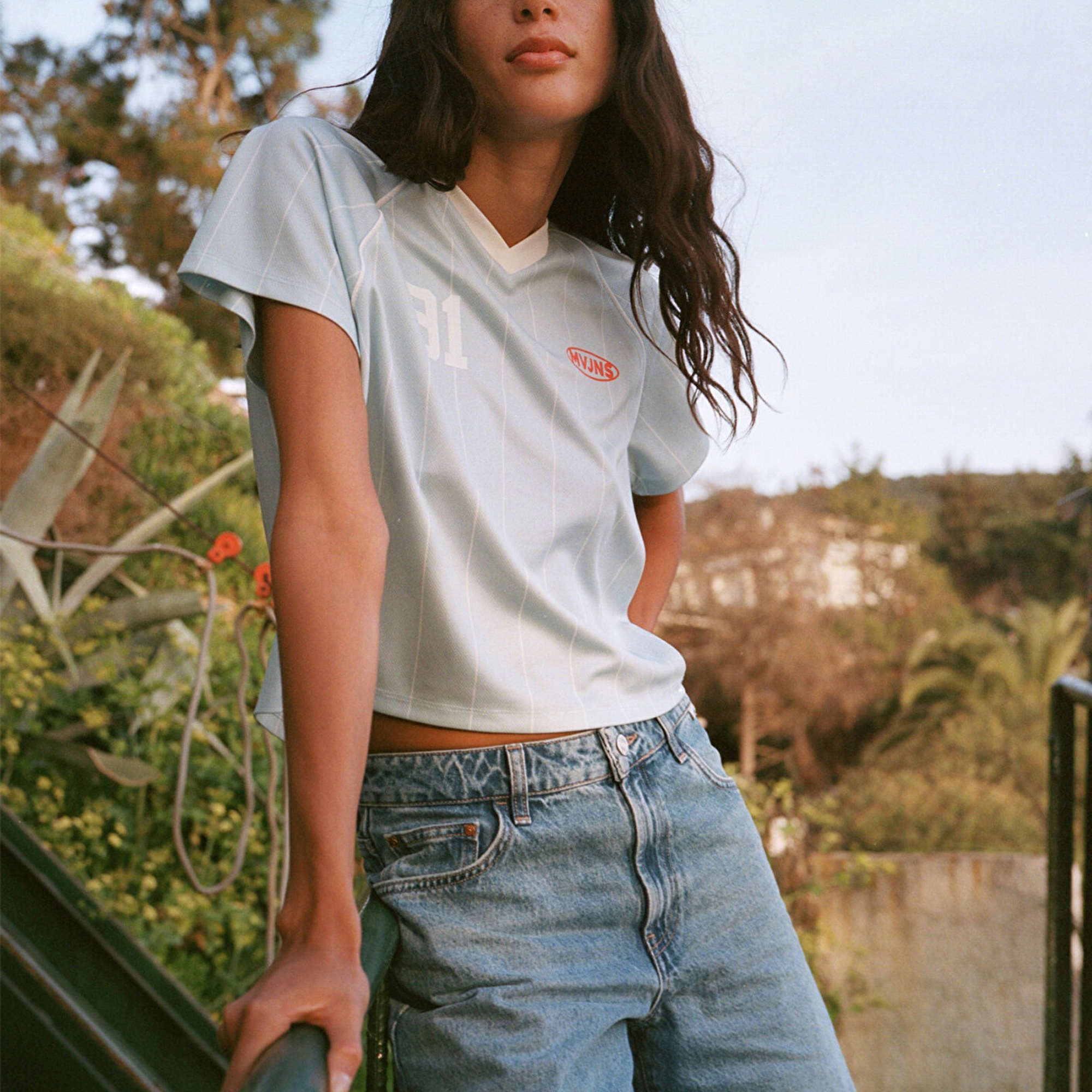 Mavi 91 MJ Baskılı Mavi Forma Tişört Regular Fit / Normal Kesim 1613063-80213