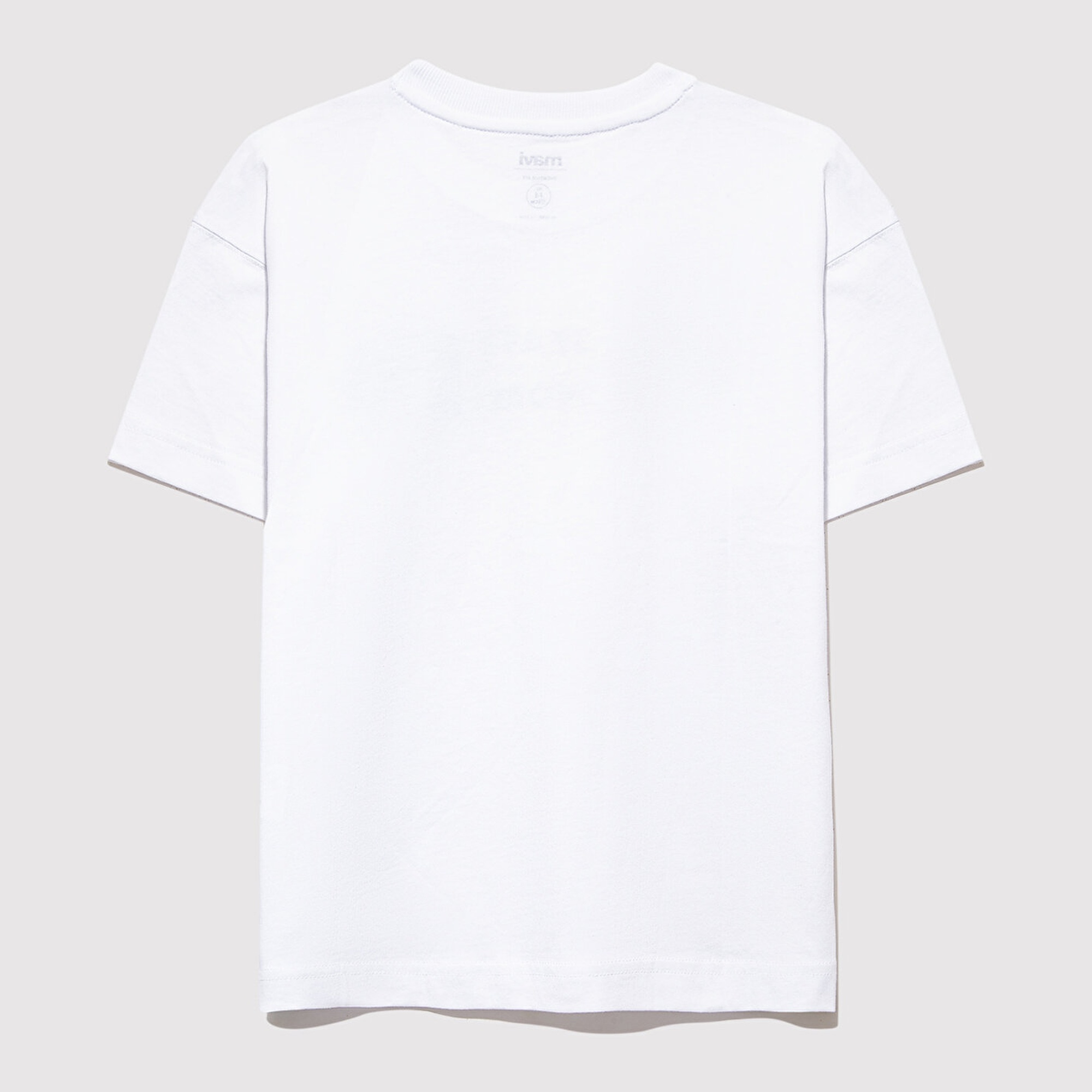 Mavi Lets Roll Baskılı Beyaz Tişört Oversize / Geniş Kesim 6610276-620