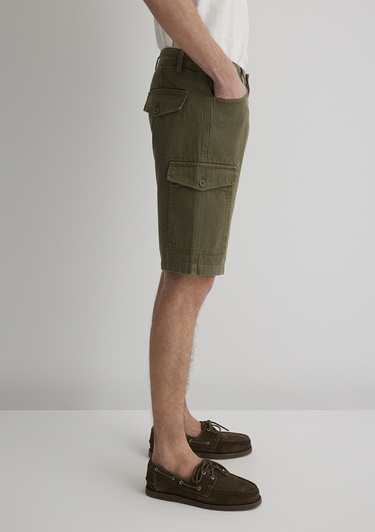  Mavi Haki Kargo Şort 0410287-80769
