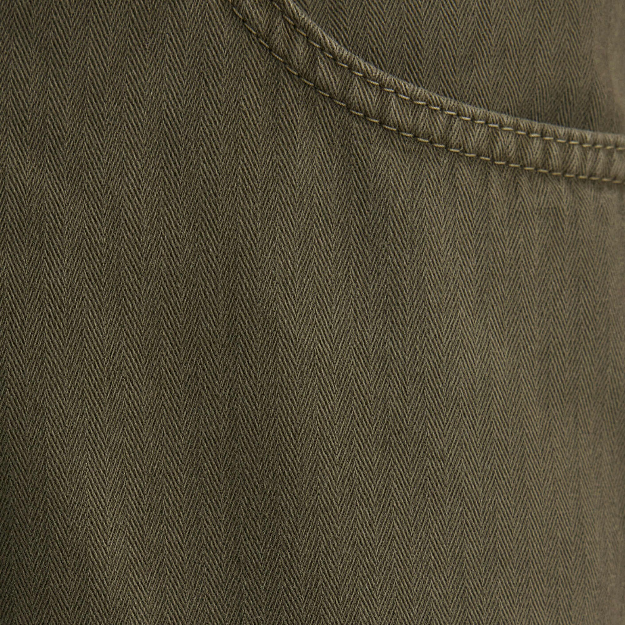 Mavi Haki Kargo Şort 0410287-80769